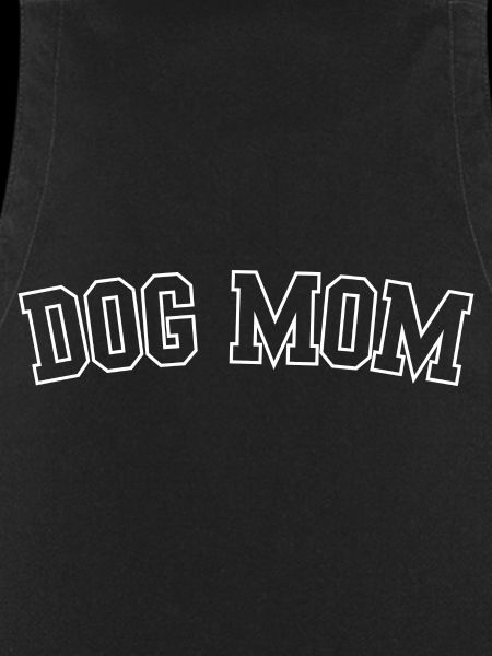 Dog Mom Bold Block Lettering