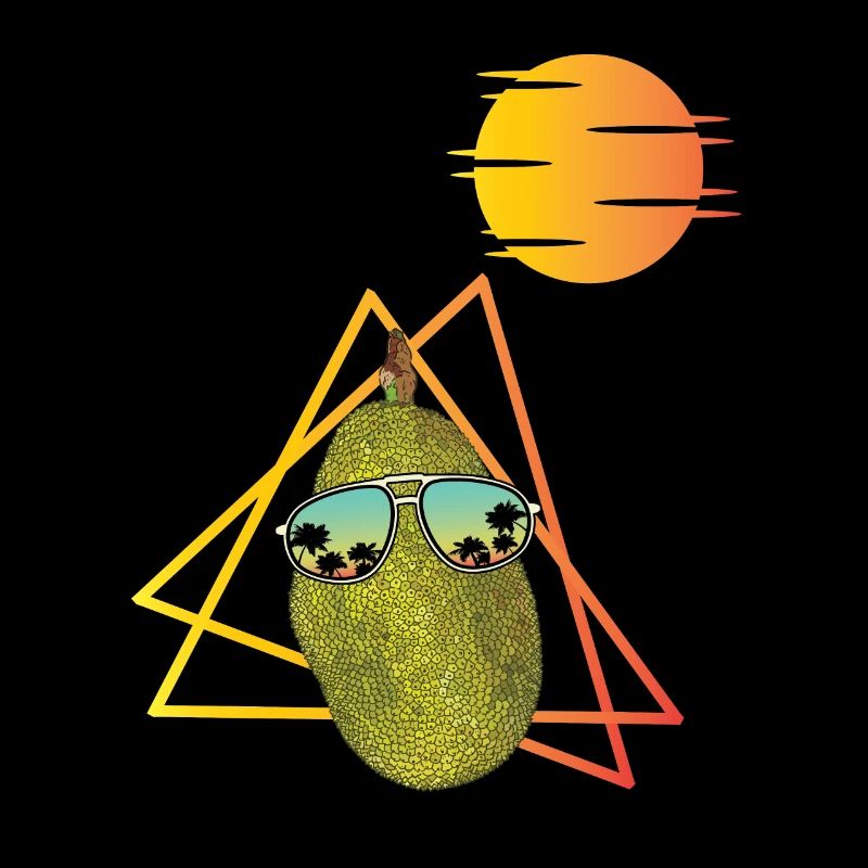 Retro 80s jackfruit