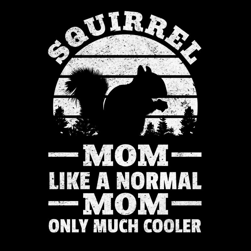 Eichhörnchen Mama wie eine normale Mutter Nur viel