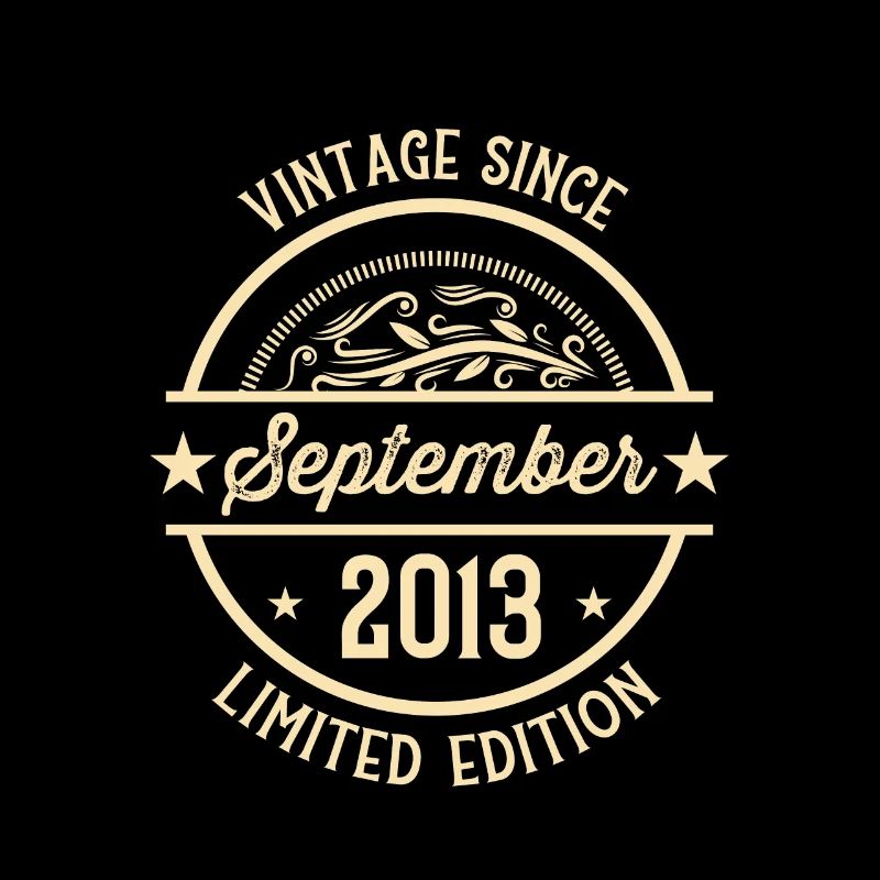 Geburtstag Vintage seit September 2013