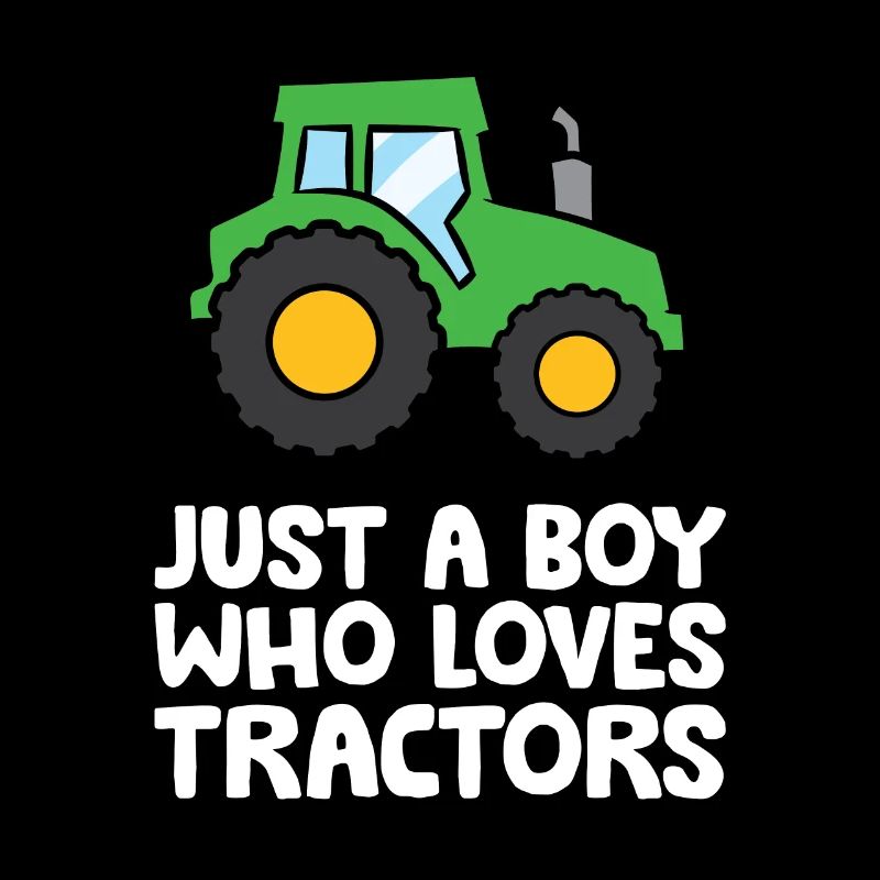 Just a Boy Who Loves Tractors