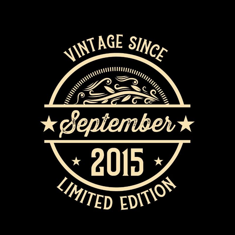 Geburtstag Vintage seit September 2015