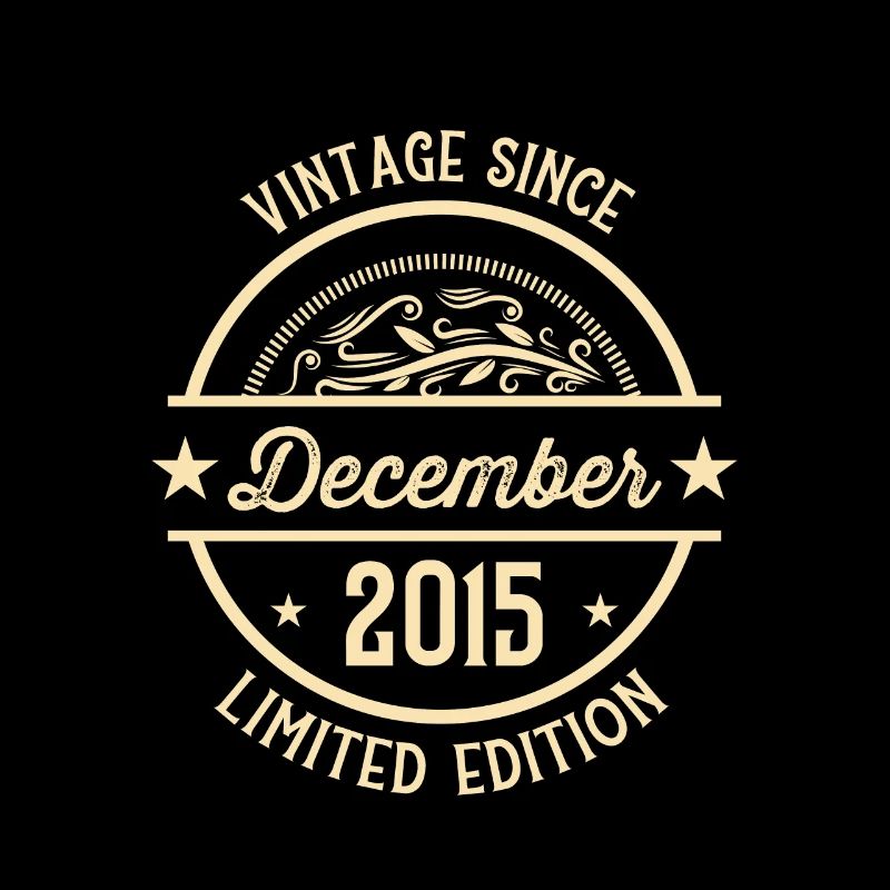 Geburtstag Vintage seit Dezember 2015