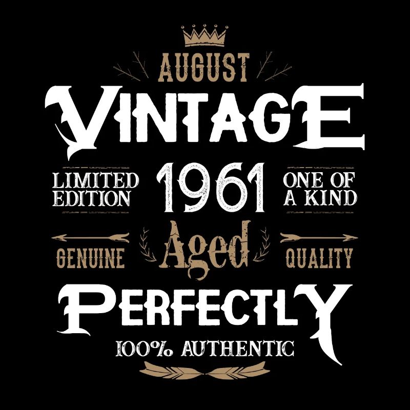 August 1961 geboren Legenden Geburtstag