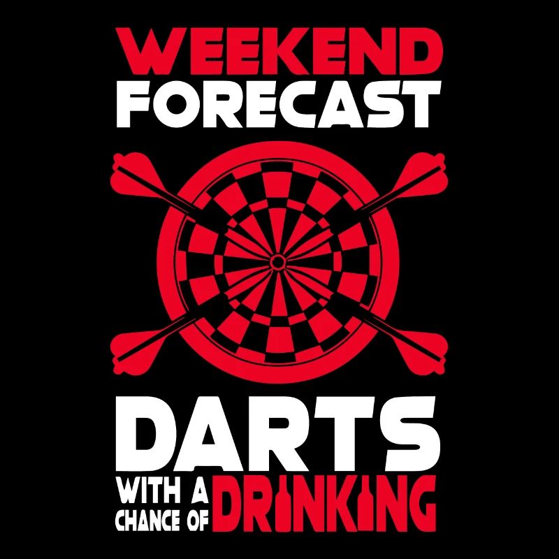 Fléchettes de prévision du week-end avec une chance sur la bière