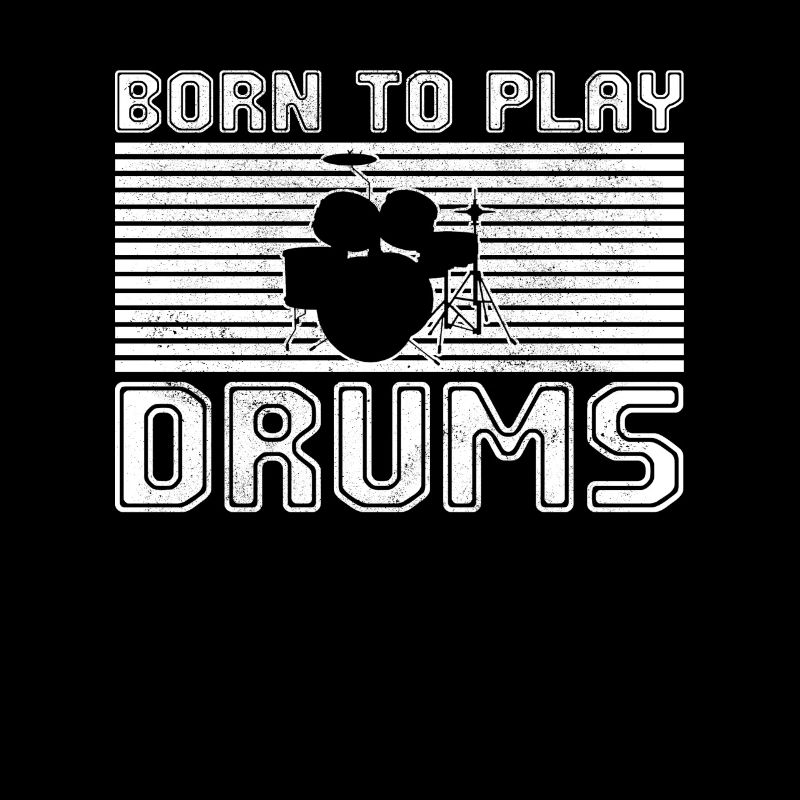 Playing the drums