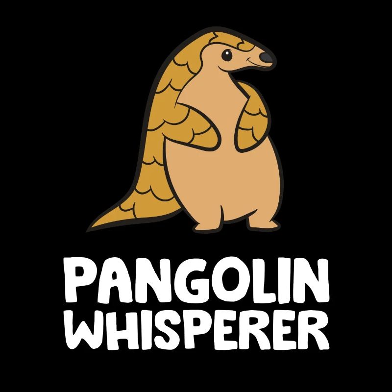 Funny Pangolin Lover Pangolin Whisperer
