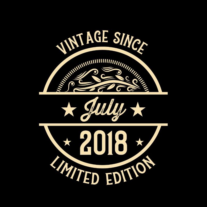 Geburtstag Vintage seit Juli 2018