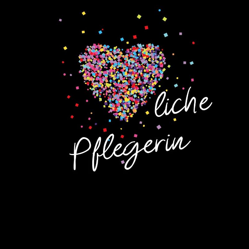 Herzliche Pflegerin Geschenk Pflege Altenpflegerin
