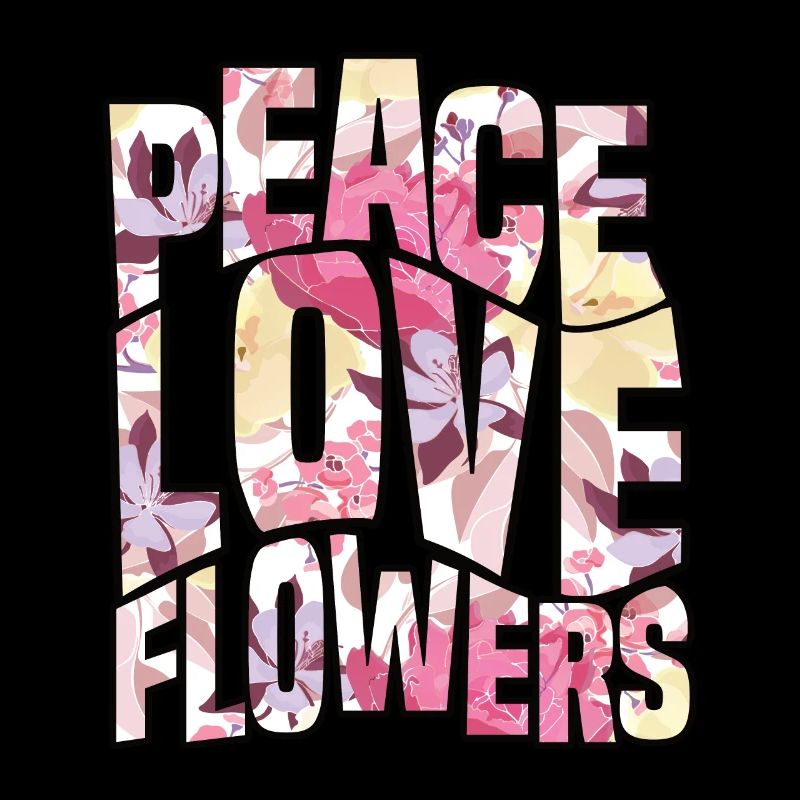 Paix Amour Fleurs