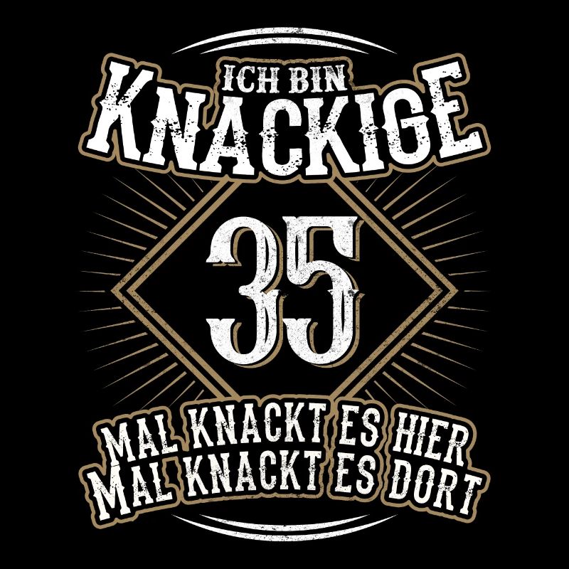 35. Geburtstag Lustig Geschenk