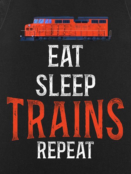 Freight Diesel Train Driver