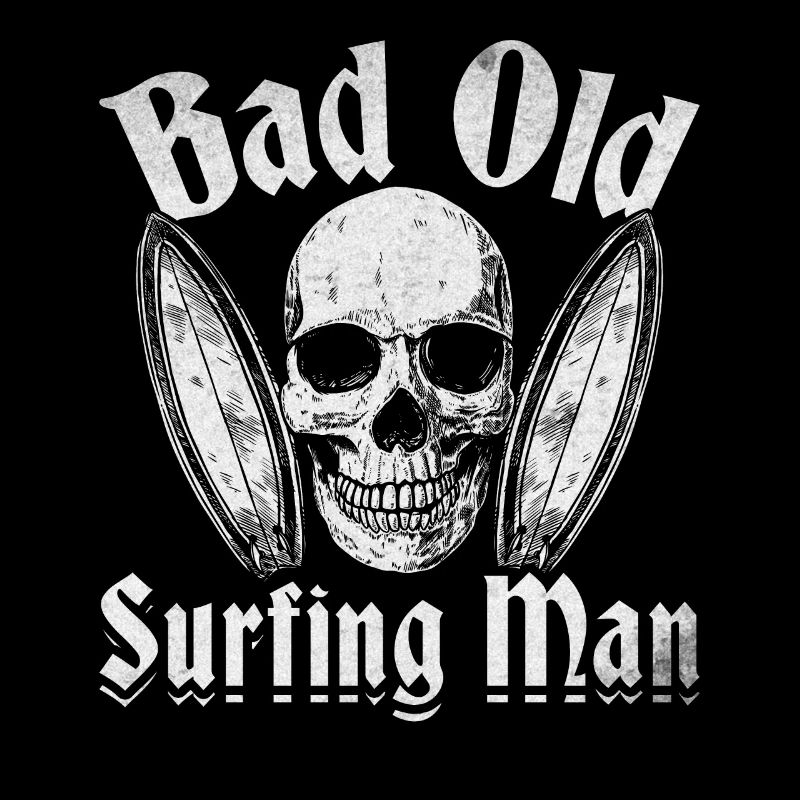 Wave Surfer Bad Old Surfer Man Surfer