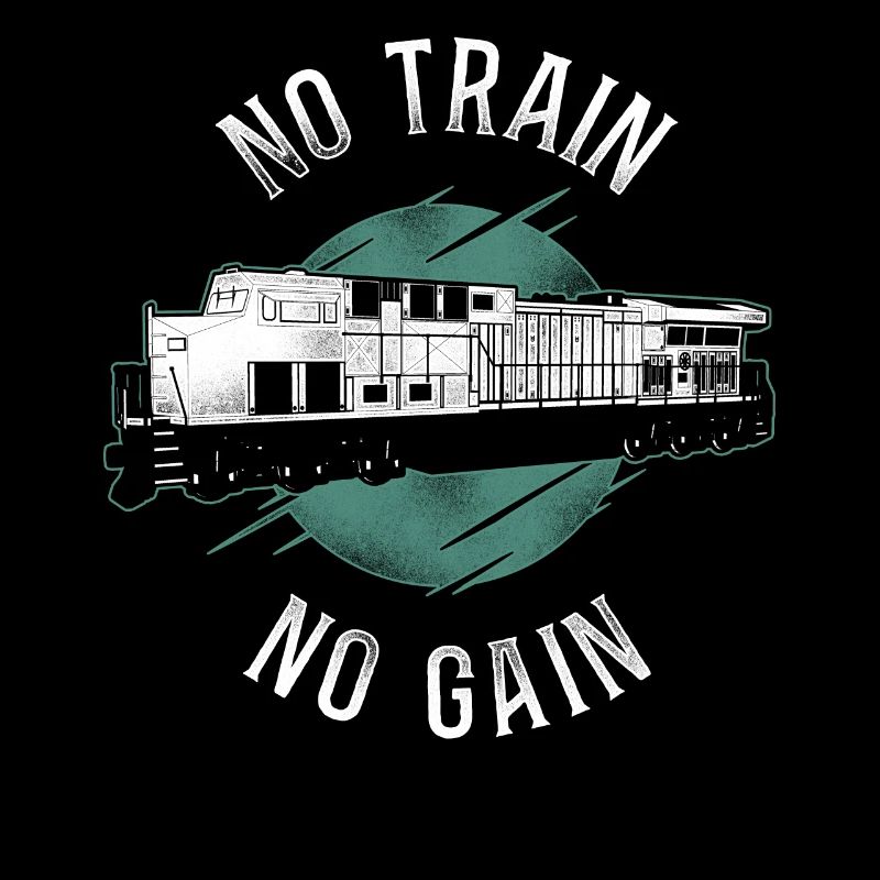 Freight Diesel Train Driver