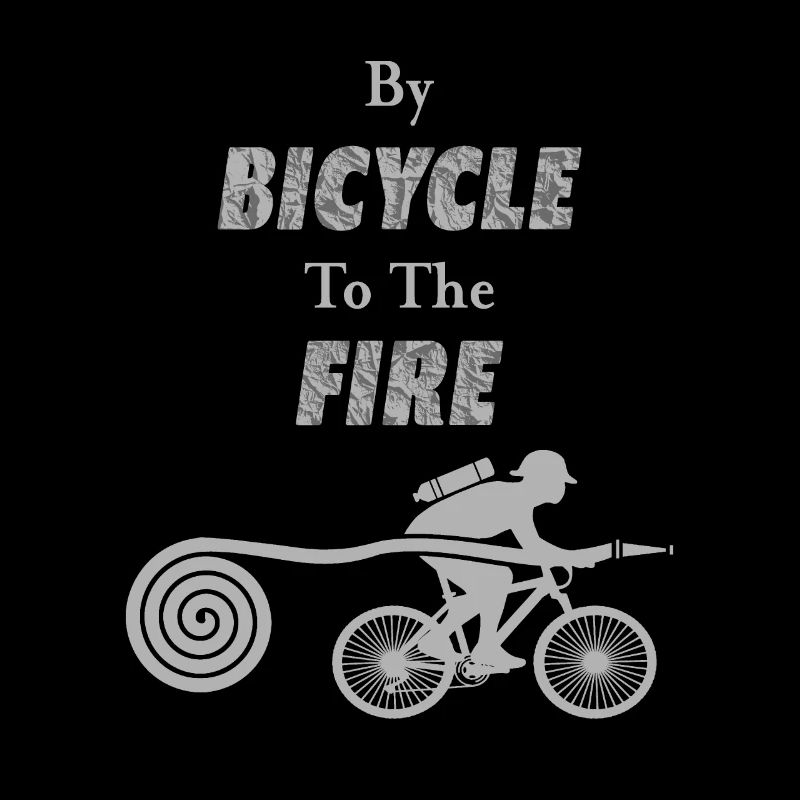 En vélo jusqu’au feu