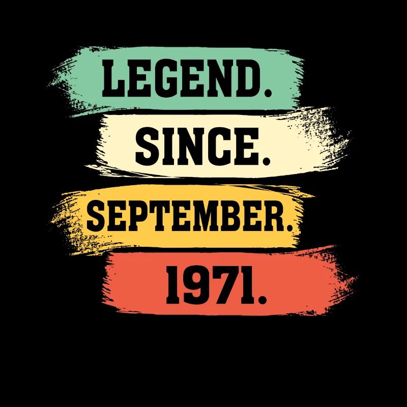 Legend since September 1971