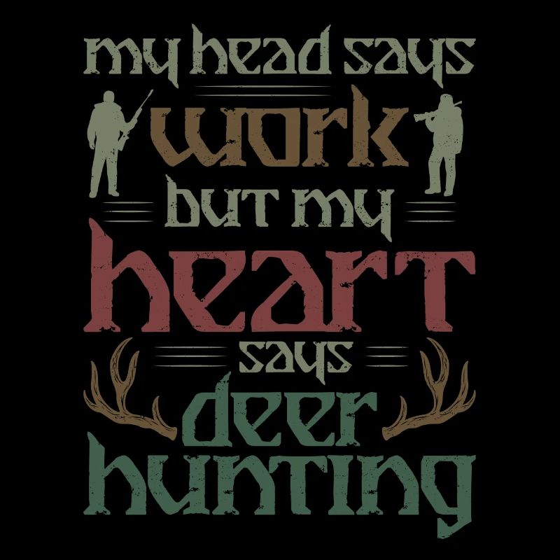 Buck Deer Hunting Hunter My Head