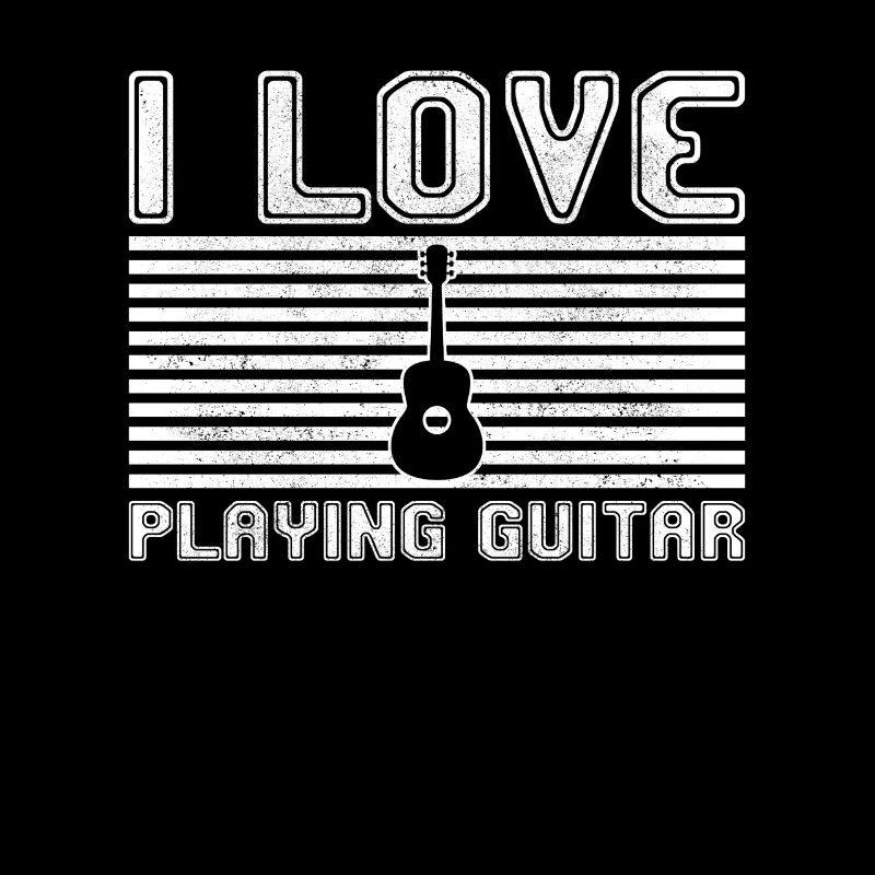 I love playing guitar
