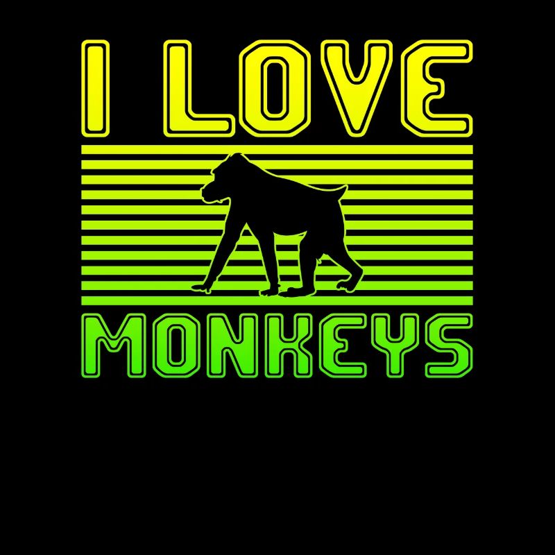 J’adore les singes