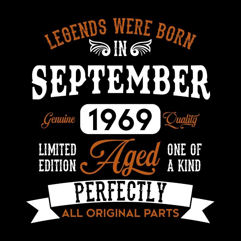 Born September 1969 Birthday Gift