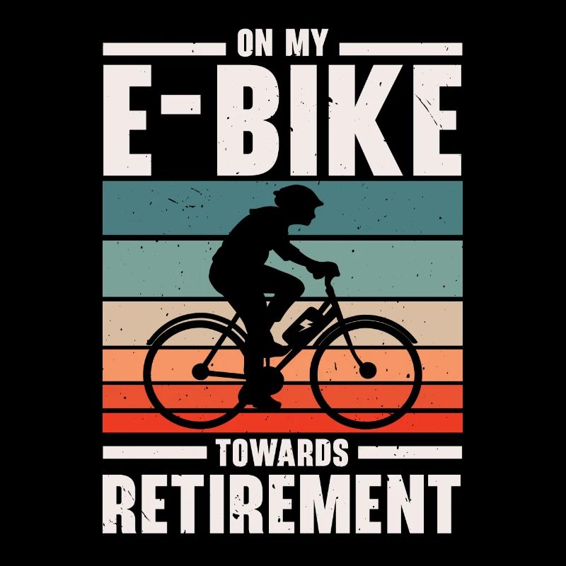 Mon vélo électrique sur le chemin de la retraite Elektrofa