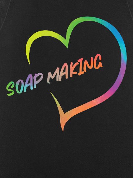 Soap Making Crafting Heart