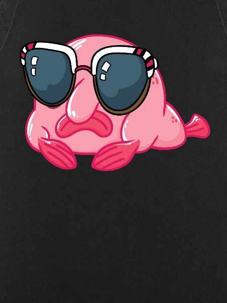 Blobfish with sunglasses