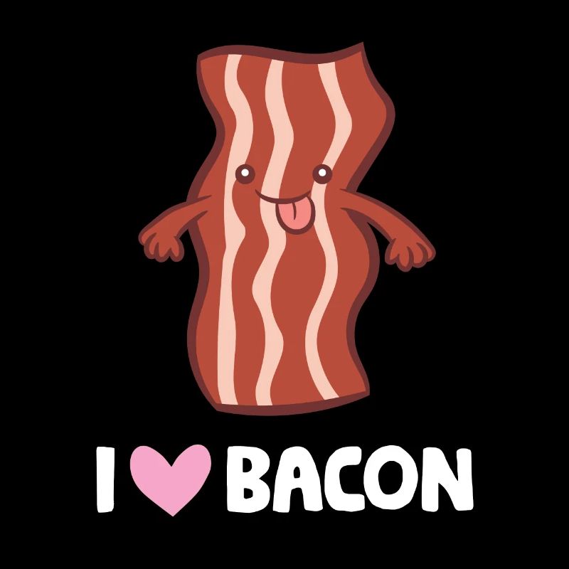 Amateurs de bacon Petit déjeuner bacon J’adore le bacon