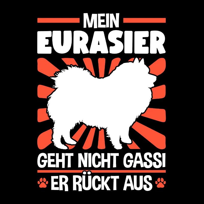 Eurasier Gassi gehen Eurasian Dog