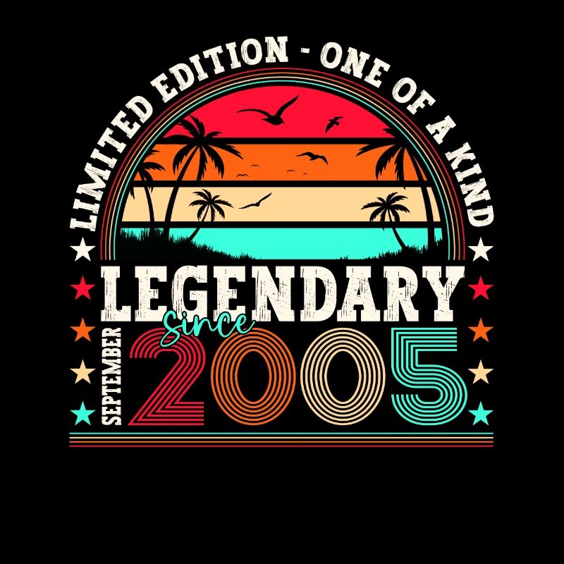 Legendary September 2005 17th Birthday Gift