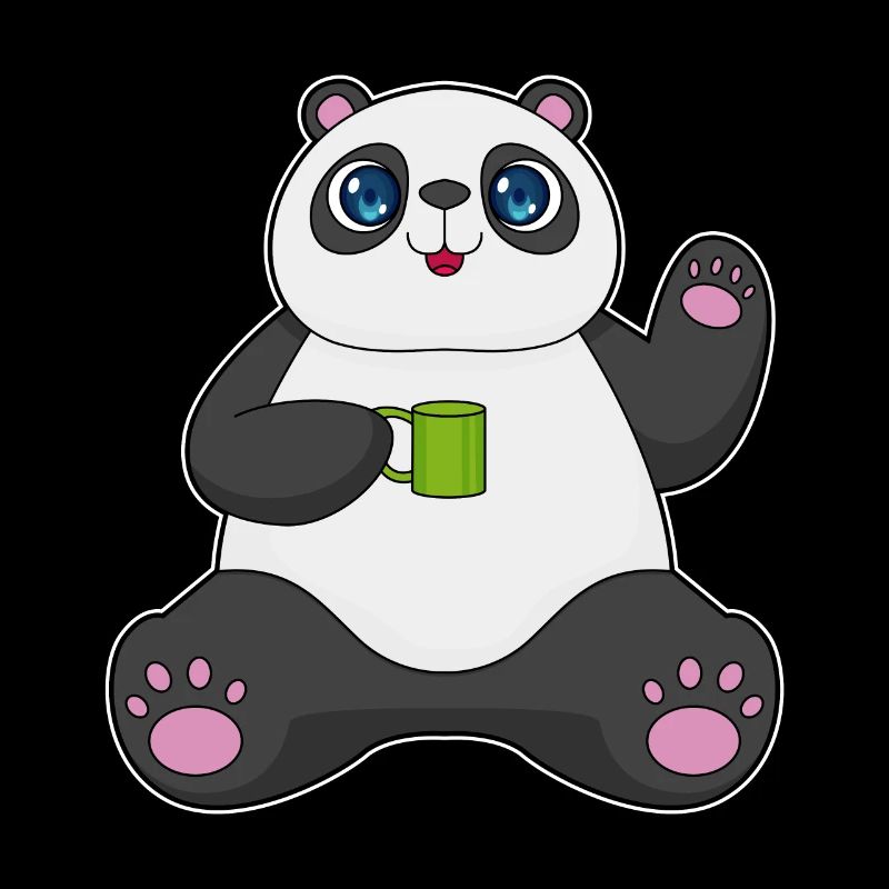 Panda Becher