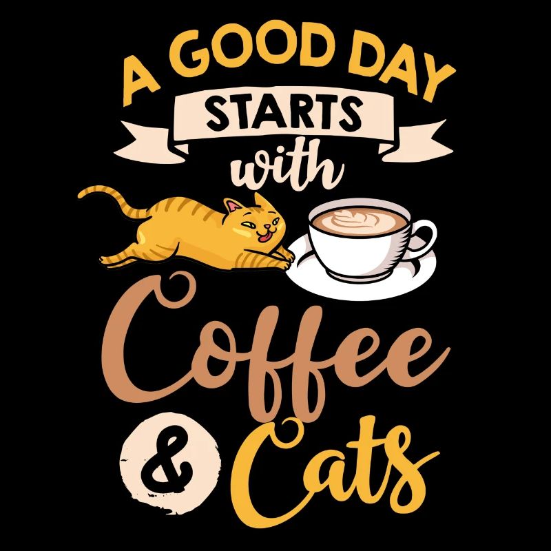 Coffee Cat Machine Kitten Cup Beans