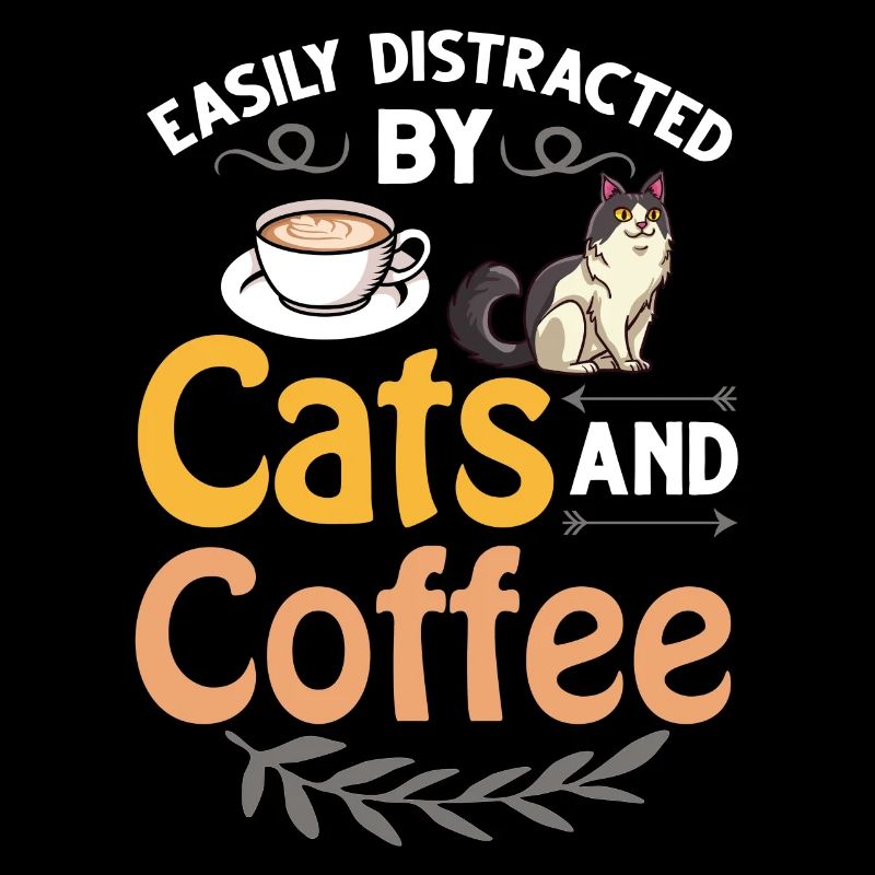 Cafetière Chat Machine Chaton Tasse Grains