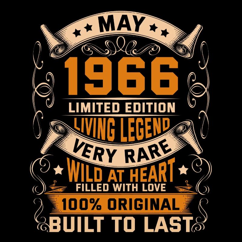 Birthday Legends 100% Original May 1966