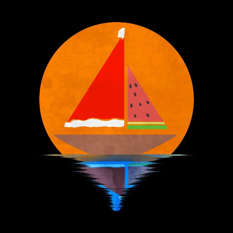 Sundown Voilier Santas Hat Pastèque