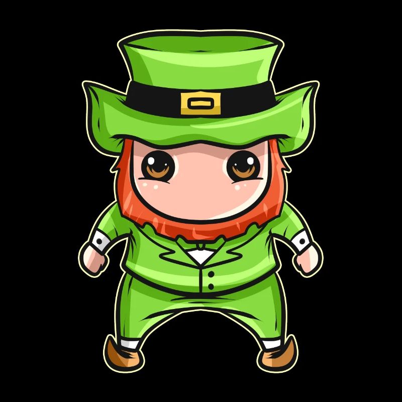Kawaii Leprechaun for St. Patrick's Day