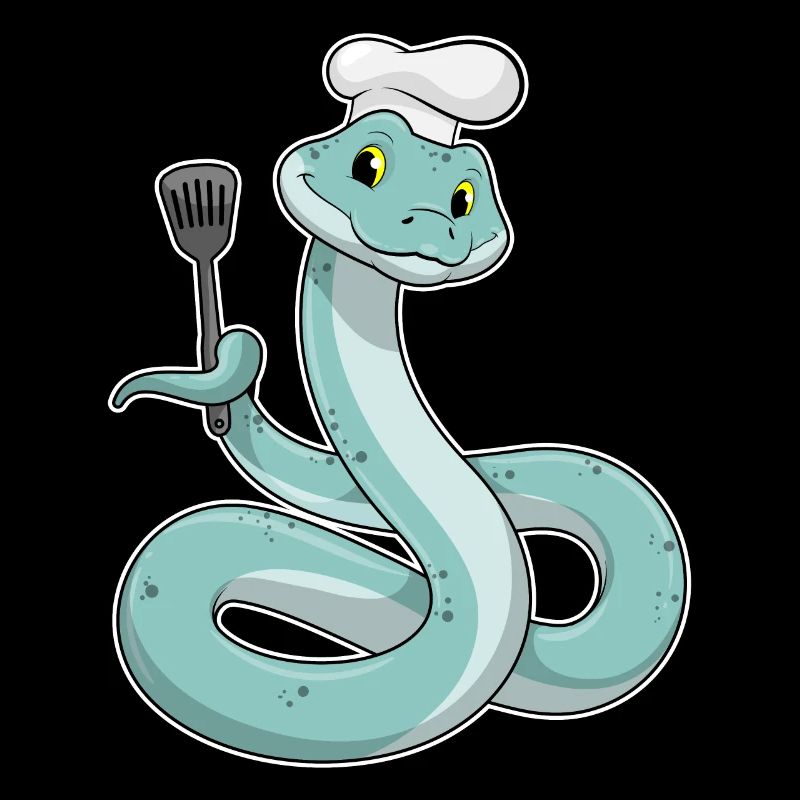 Queue as a chef with a chef's hat