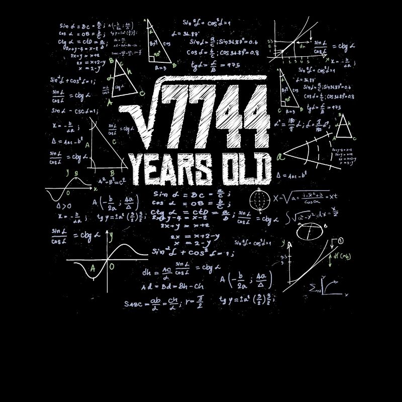 Quadratwurzel von 7744 Mathe Nerd 88. Geburtstag