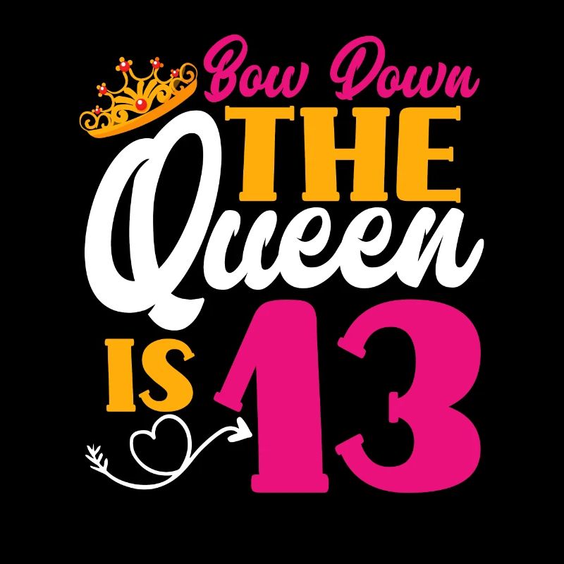 Crown Queen 13th birthday