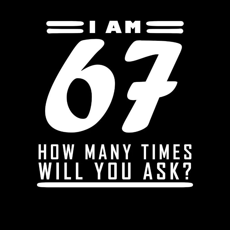 Ich bin 67 – 67. Geburtstag Geschenk