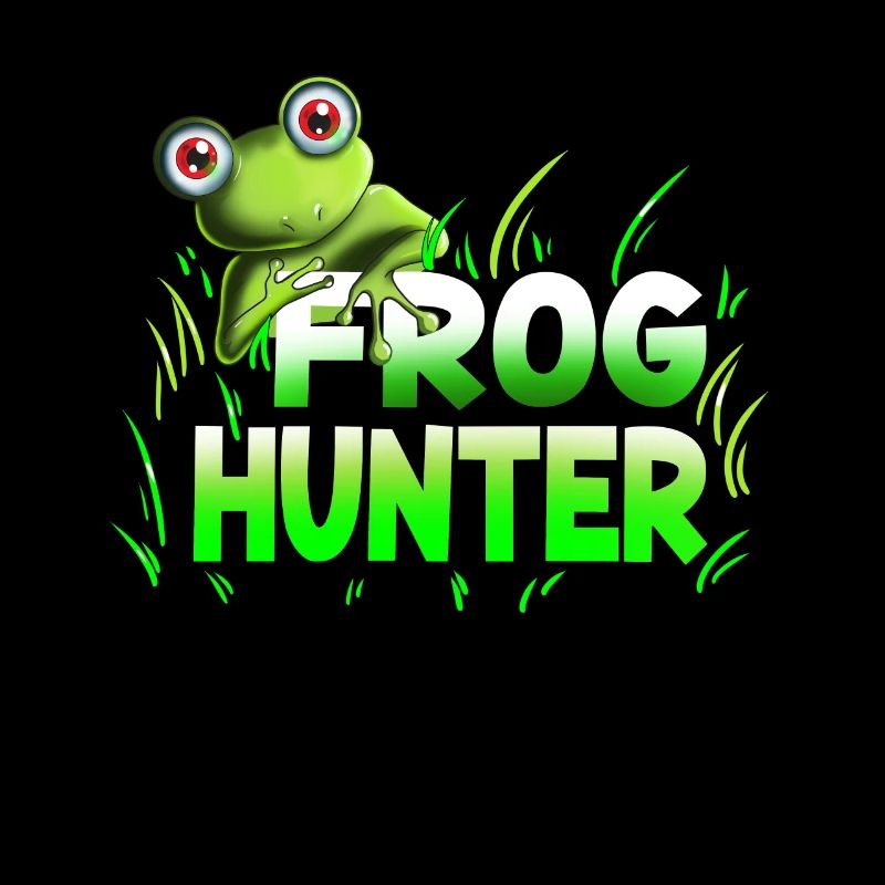 Toads Frogs Tadpole Frog Hunter Kids Shirt