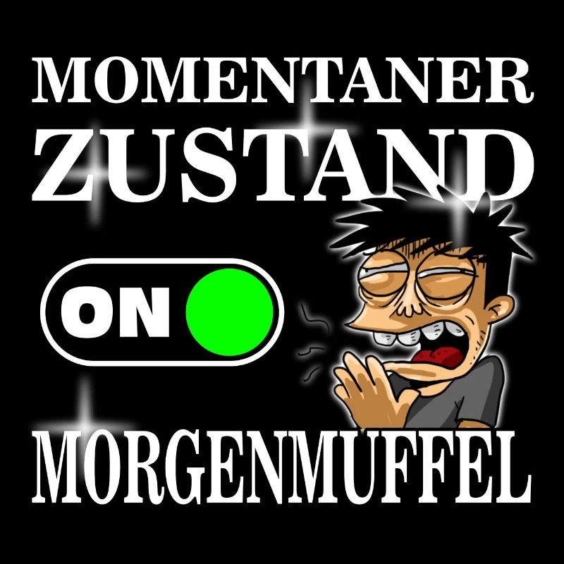 Morgenmuffel ohne Kaffee T-Shirt Geschenk Idee