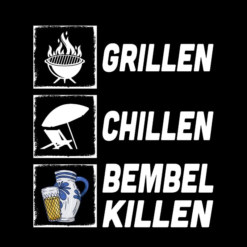 Äppelwoi design for Bembel and cider lovers