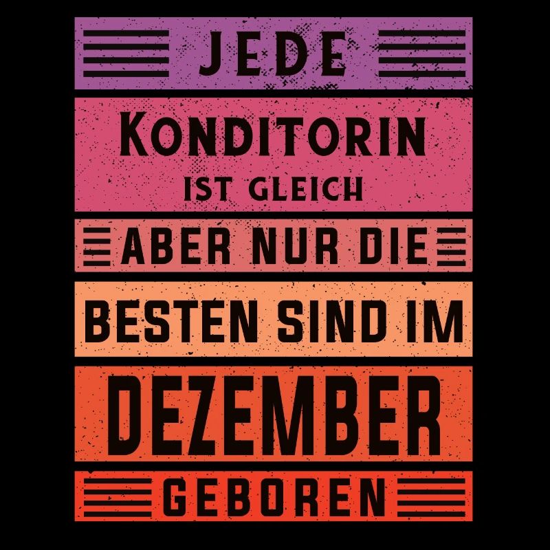 Bäcker Geburtstag Dezember geboren Konditorin