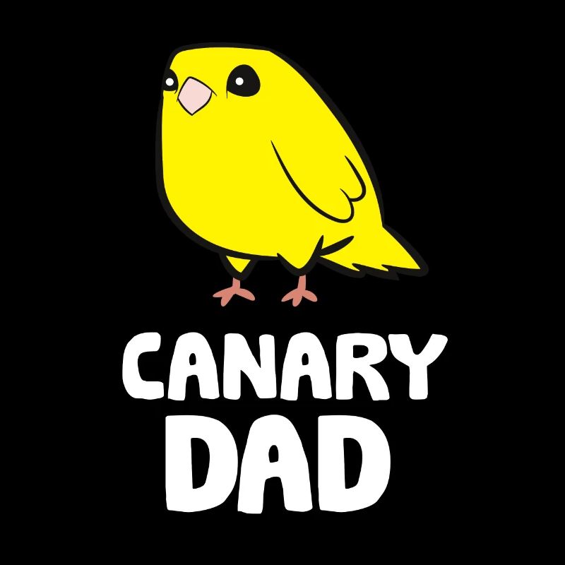 Yellow Canary Bird Canary Dad