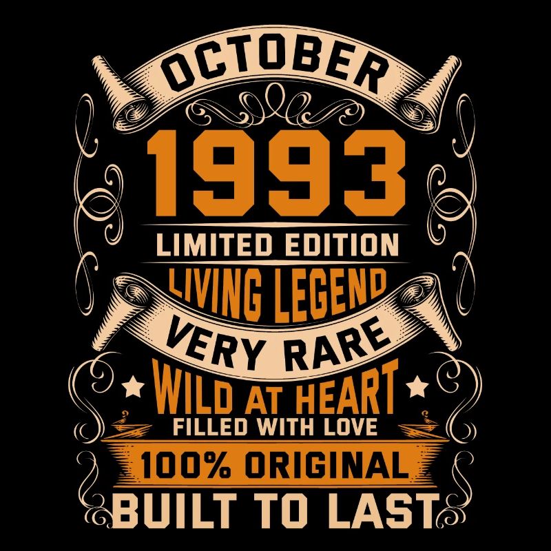 Birthday Legends 100% Original Octobre 1993