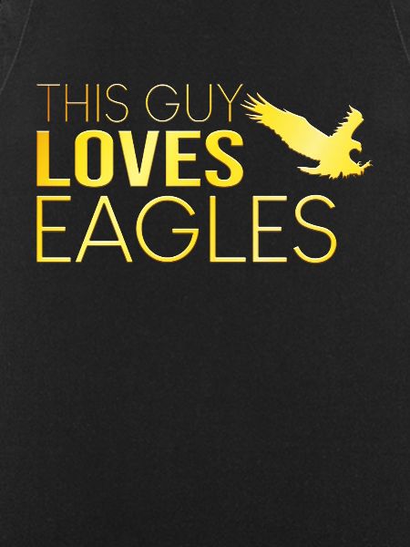 This guy loves eagles
