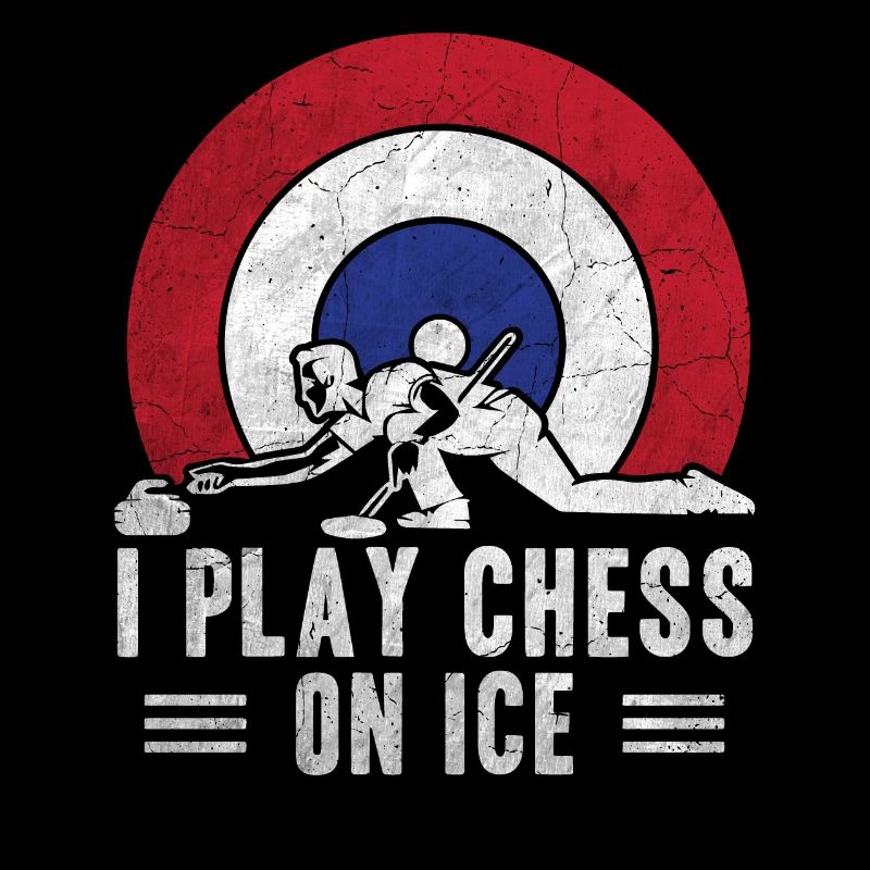 I play Chess on Ice Curling House