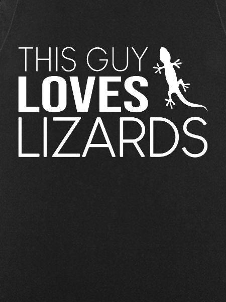 This guy loves lizards