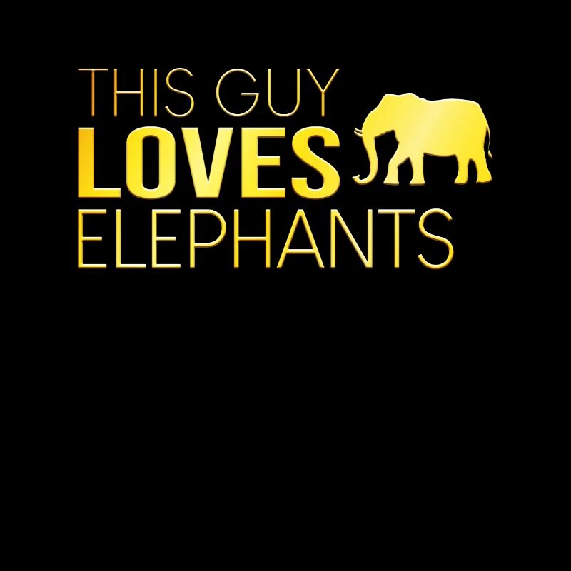 Ce type aime les éléphants